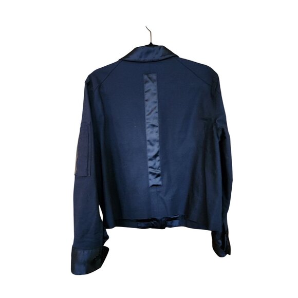 Cabi Back In Black Moto Jacket w/ Satin Collar sz M Style 3552 - Picture 2 of 3